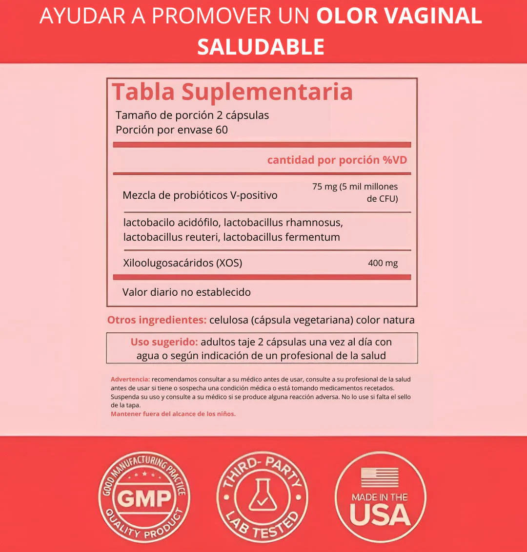 PROBIÓTICO VAGINAL URO